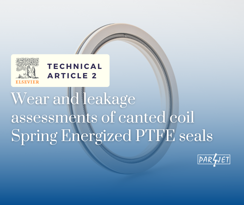 Wear and leakage assessments of canted coil Spring Energized Seals