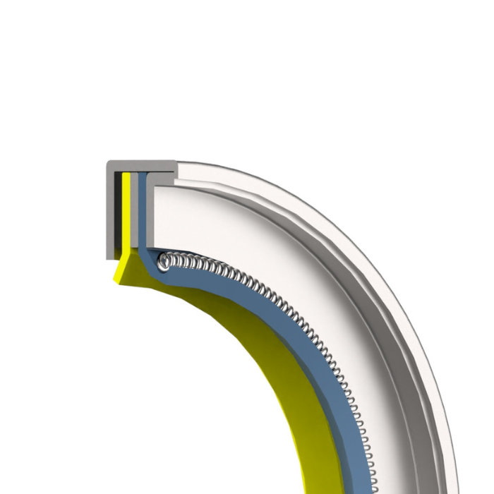 HiPerLip® - PTFE Rotary Lip Seal with Metal Casing 