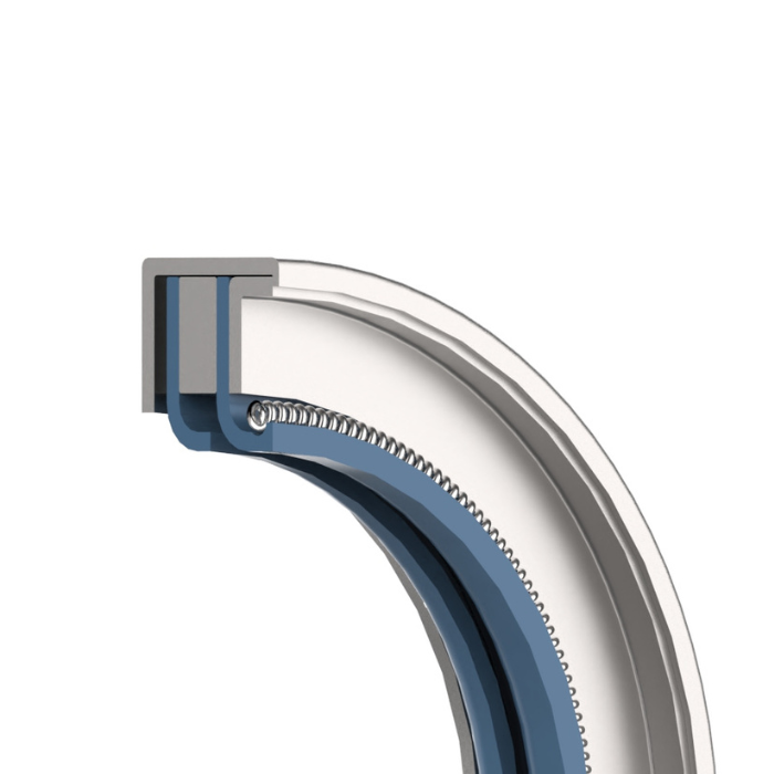 HiPerLip® - PTFE Rotary Lip Seal with Metal Casing 