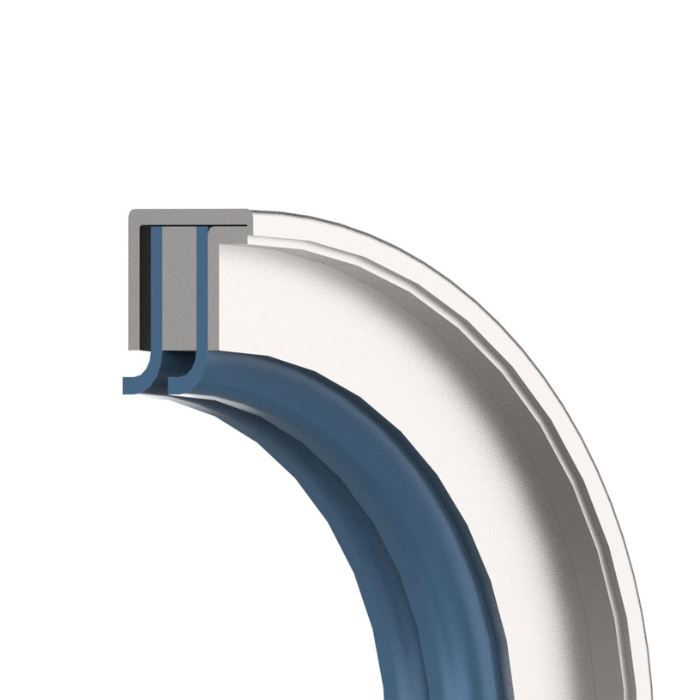 HiPerLip® - PTFE Rotary Lip Seal with Metal Casing 