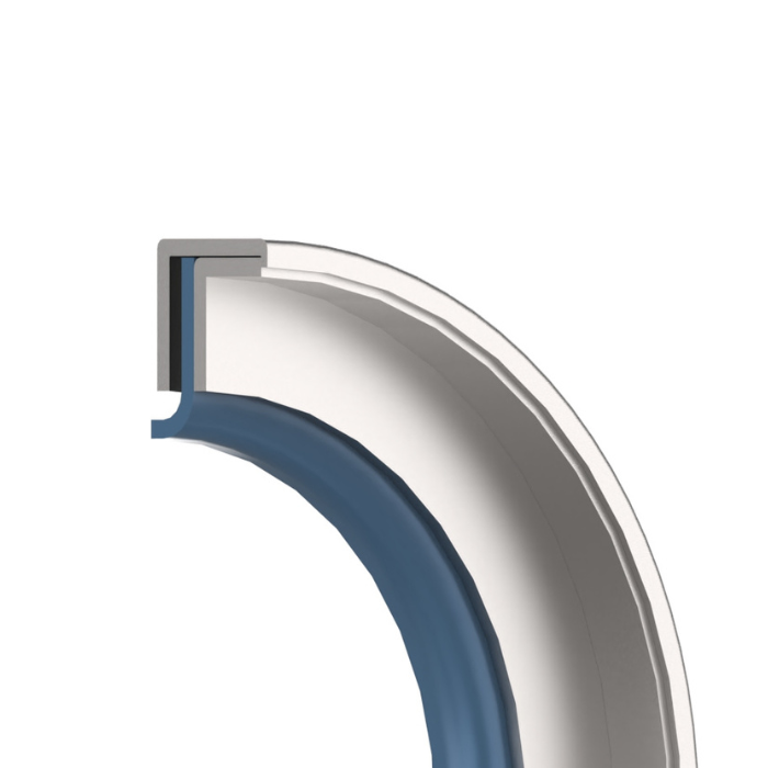 HiPerLip® - PTFE Rotary Lip Seal with Metal Casing 